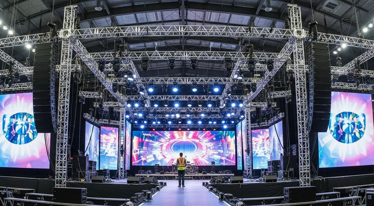 Сцены и LED-экраны